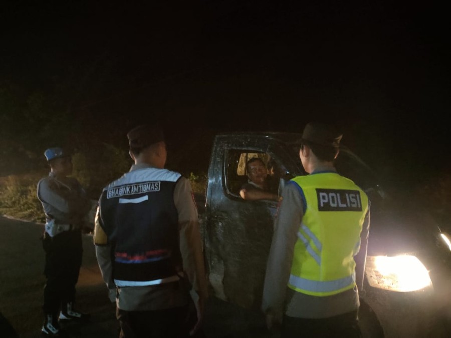 KRYD, Kapolsek Penukal Utara Minta Pemuda Segera Pulang ke Rumah