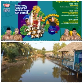 Festival Embung Senja, Hadirkan Artis Ibukota Fina Cantika Untuk Hibur Masyarakat