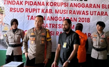 Diduga Korupsi Pengelolaan Anggaran BLUD Rupit 2018, Direktur dan Bendahara Ditahan