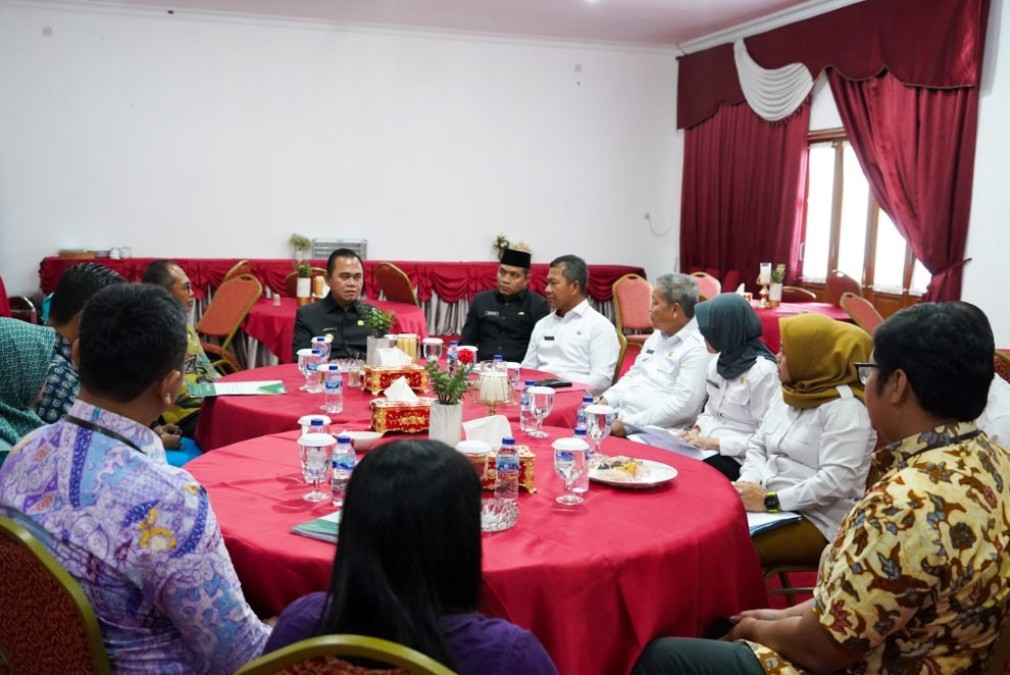 Pj Bupati Banyuasin Bersilaturahmi Dengan Plt Kepala BPS Banyuasin