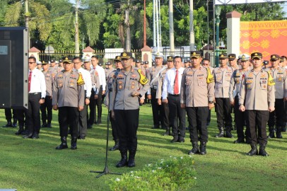 Kapolres Musi Rawas Intruksikan Personel Tingkatkan Pelayanan Masyarakat