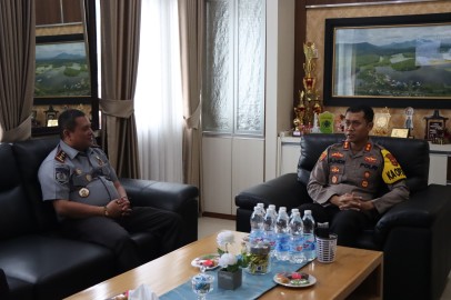 Polres Musi Rawas dan Lapas Narkotika Kelas II Muara Beliti Terus Bersinergi