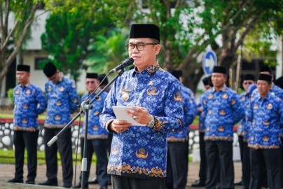 Pimpin Apel Gabungan, Pj Bupati Hani S Rustam Ingatkan ASN Untuk Fokus dan Tingkatkan Kinerja