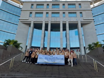 Mahasiswa FH Sjakyakirti Palembang ke Komisi Yudisial, Ini Lho Tujuannya