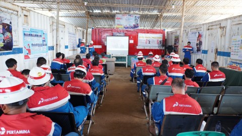 PERTAMINA ZONA 4 PRABUMULIH FIELD BERHASIL TINGKATKAN PRODUKSI GAS, DI DESA LECAH, KECAMATAN LUBAI ULU, KABUPATEN MUARA ENIM