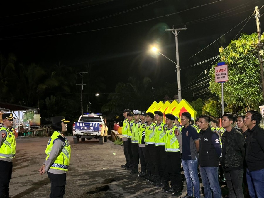 Wakapolres Pali Pimpin Hunting ke Daerah yang Dianggap Rawan Tindak Kriminalitas