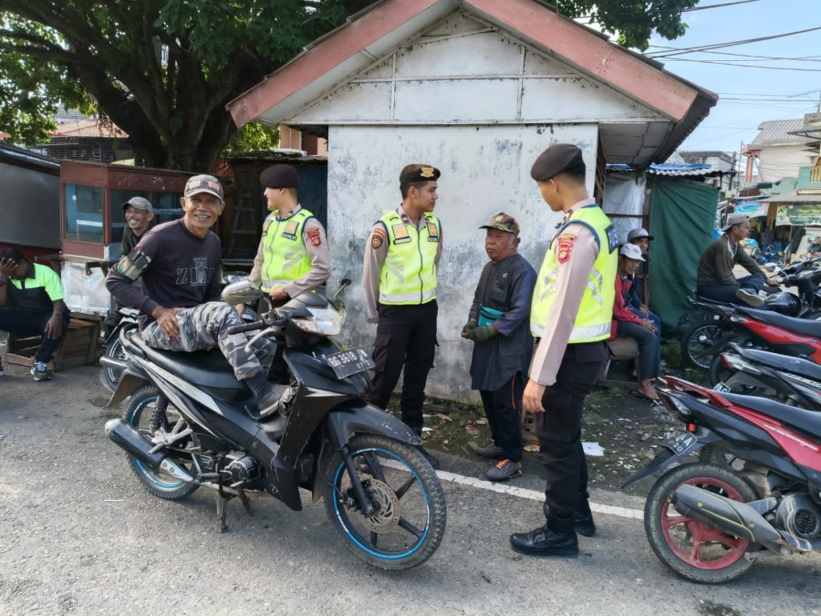 Patroli Perintis Presisi Samapta Polres Pali Sasar ke Daerah Kerumuman