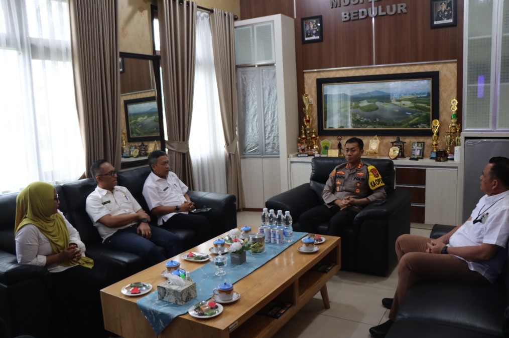 Kapolres Musi Rawas Terima Audiensi Kepala ATR/BPN