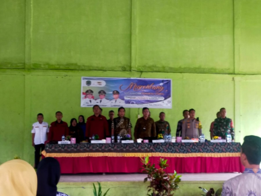 Polsek Hadiri Musrenbang Tingkap Kecamatan Penukal Utara