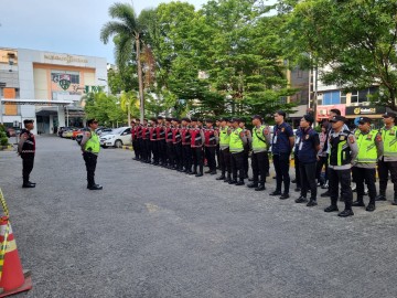 Polres PALI Amankan Debat Publik Terakhir Pilkada Kabupaten PALI Tahun 2024