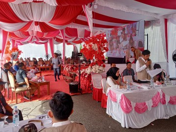 Simulasi Pemilu 2024 di Empat Lawang Disiarkan Live, Begini Gambaran Hari Pemungutan Suara
