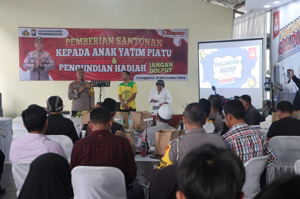 Rezeki Nomplok. Gegara Salurkan Hak Pilih Pilkada Serentak, Warga Trenggalek Dapat Hadiah Sepeda Motor hingga TV
