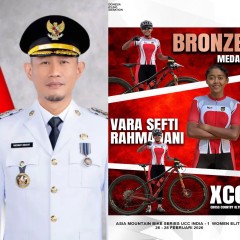 Walikota Lubuklinggau : Selamat Buat Vara Sudah Mengharumkan Kota Lubuklinggau di Ajang Mountain Bike Series UCC India